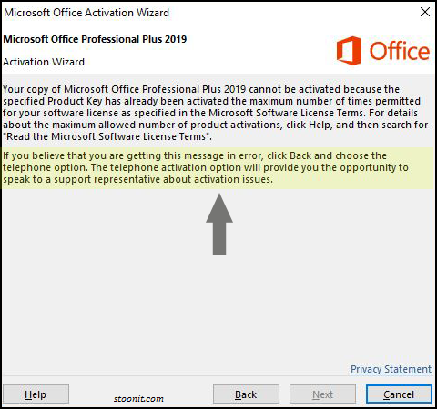 m s office 2016 activation key